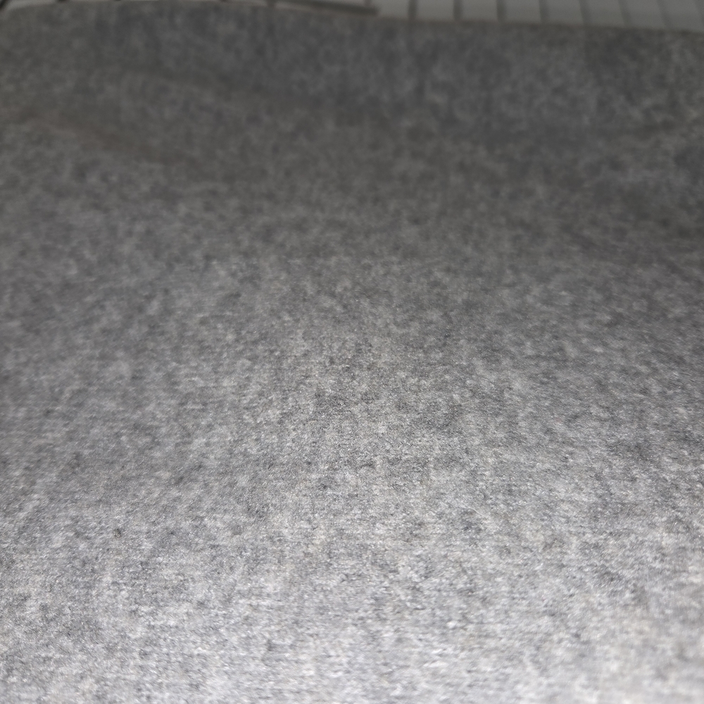 White House Black Market WOMENS Gray Cozy Polo V-Neck Sweater EUC Size L - Picture 7 of 13